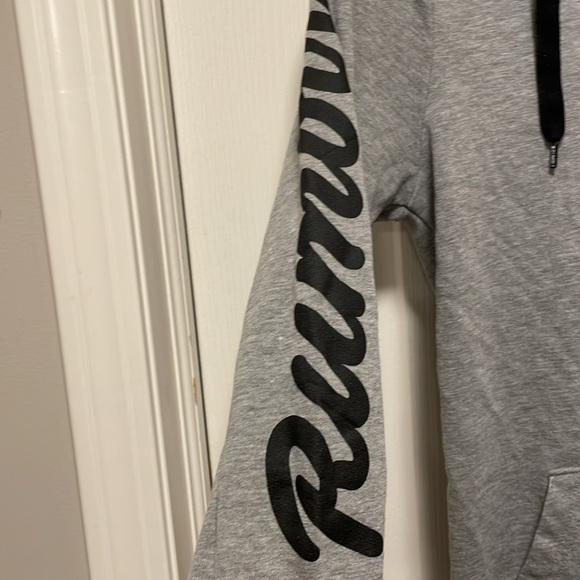 Rumblr Streetwear Small Zip Up Grey Hoodie - Picture 6 of 7